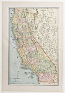 map of california