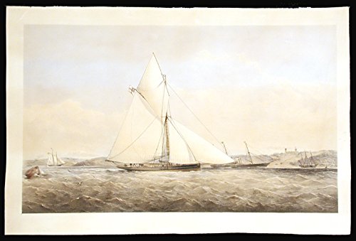 [The Prince of Wales Yacht Dagmar in coastal waters off the Isle of Wight]