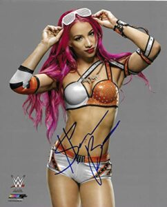 sasha banks hot wwe wrestling diva reprint signed 8×10 photo #2 rp