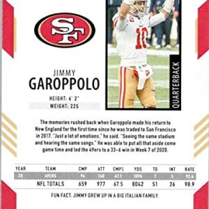 2021 Score #259 Jimmy Garoppolo San Francisco 49ers Football Card