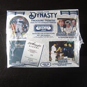 Tristar Hidden Treasures New York Yankees Dynasty Autograph Baseball Box