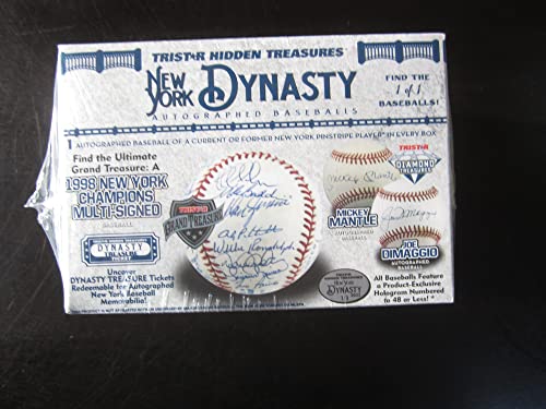 Tristar Hidden Treasures New York Yankees Dynasty Autograph Baseball Box