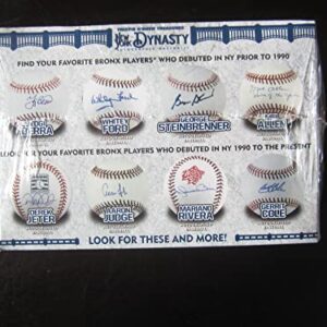 Tristar Hidden Treasures New York Yankees Dynasty Autograph Baseball Box