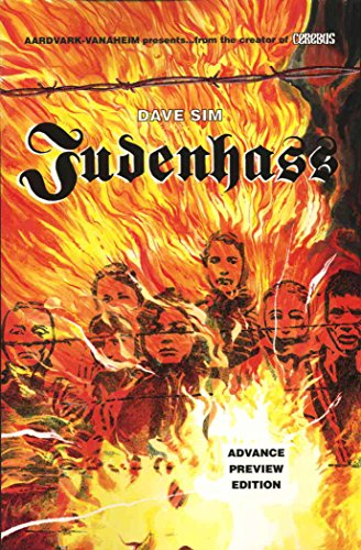 Judenhass #1A VF/NM ; Aardvark-Vanaheim comic book | Dave Sim Advance Preview