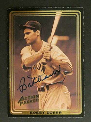 Bobby Doerr Signed Baseball Card with JSA COA