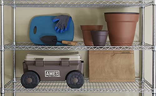 AMES 20213200 Rolling Lawn & Garden Storage Cart