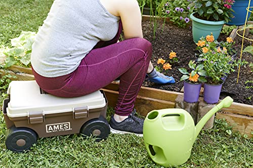 AMES 20213200 Rolling Lawn & Garden Storage Cart