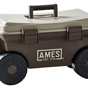 AMES 20213200 Rolling Lawn & Garden Storage Cart