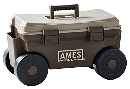 AMES 20213200 Rolling Lawn & Garden Storage Cart