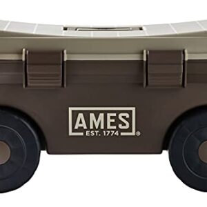 AMES 20213200 Rolling Lawn & Garden Storage Cart