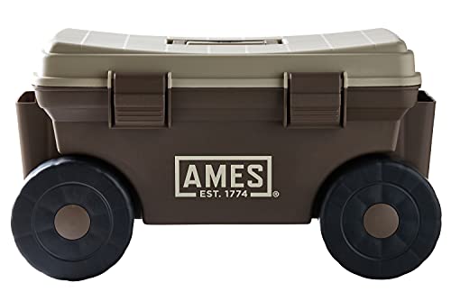 AMES 20213200 Rolling Lawn & Garden Storage Cart