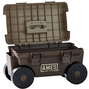 AMES 20213200 Rolling Lawn & Garden Storage Cart