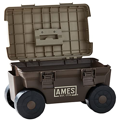 AMES 20213200 Rolling Lawn & Garden Storage Cart