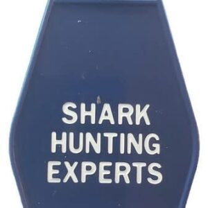 Jaws Quint's Fishing Charters - Amity Island"Shark Hunting Experts" Inspired Key Tag