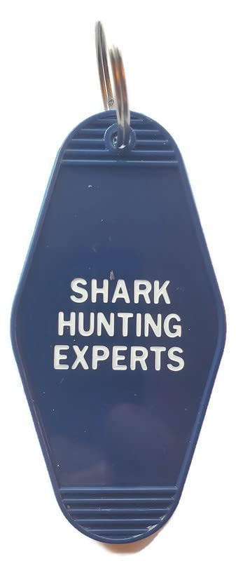 Jaws Quint's Fishing Charters - Amity Island"Shark Hunting Experts" Inspired Key Tag