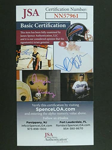 Dave Morehead Signed Baseball Card with JSA COA