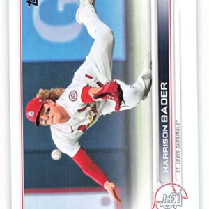 2022 Topps #225 Harrison Bader St. Louis Cardinals Series 1 MLB Baseball Trading Card