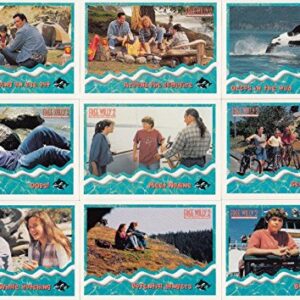 FREE WILLY 2 MOVIE 1995 SKYBOX COMPLETE BASE CARD & POP-UP SET OF 90 + 12