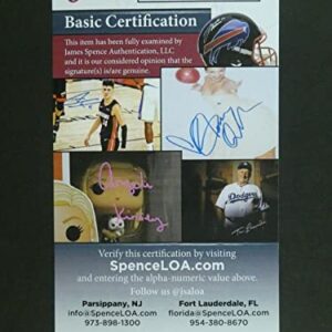 Chris Bosio Signed Baseball Card with JSA COA