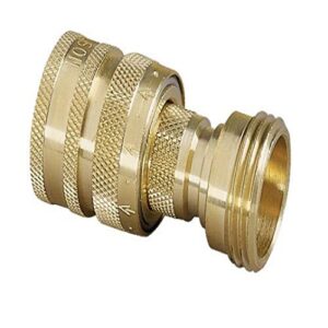 nelson 50336 brass hose quick connectors set, male and female