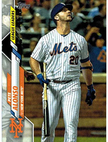 2020 Topps Series 1 & 2 New York Mets Team Set with Jacob DeGrom & 2 Pete Alonso - 22 MLB Cards