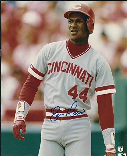 Autographed Eric Davis 8x10 Cincinnati Reds Photo