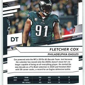 2022 Panini Prestige #242 Fletcher Cox Philadelphia Eagles NFL Football Trading Card