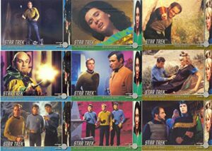 star trek the original series tos 2 1998 fleer/skybox complete base card set 81