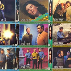 STAR TREK THE ORIGINAL SERIES TOS 2 1998 FLEER/SKYBOX COMPLETE BASE CARD SET 81