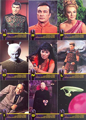 STAR TREK THE ORIGINAL SERIES TOS 2 1998 FLEER/SKYBOX COMPLETE BASE CARD SET 81