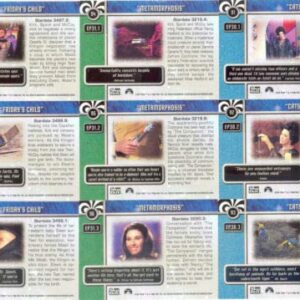 STAR TREK THE ORIGINAL SERIES TOS 2 1998 FLEER/SKYBOX COMPLETE BASE CARD SET 81