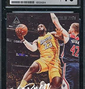 LeBron James 2019 Panini Chronicles Luminance Card #162 Graded CSG 10