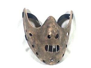 hannibal lecter mask, silence of the lambs, durable resin, limited edition