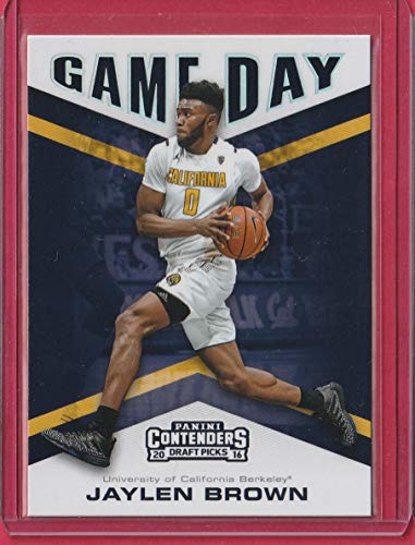 2016-17 Panini Contenders Draft Picks Game Day #8 Jaylen Brown - Rookie Year