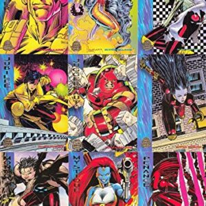 MARVEL UNIVERSE 5 1994 FLEER COMPLETE BASE CARD SET OF 200