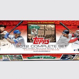 MLB Boston Red Sox 2012 Topps Fenway Factory Set