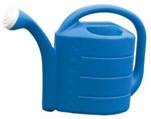 novelty 30409 2 gallon deluxe watering can, bright blue