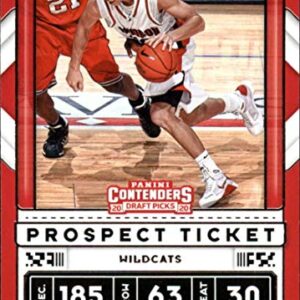 2020-21 Contenders Draft Picks Prospect Ticket Basketball #1 Stephen Curry Davidson Wildcats Official NCAA Licensed Trading Card by Panini America