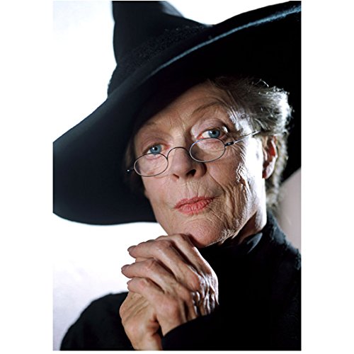 Harry Potter Maggie Smith as Professor McGonagall hands at chin 8 x 10 Inch Photo