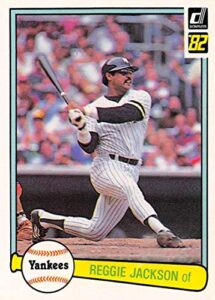 1982 donruss baseball #535 reggie jackson new york yankees