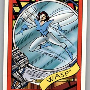 1990 Impel Marvel Universe #51 Wasp Non Sport Entertainment Trading Card in Raw (NM or Better) Condition