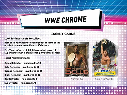 2021 Topps WWE Chrome Wrestling Hobby Box