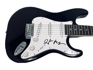 glen matlock signed autographed electric guitar sex pistols beckett coa