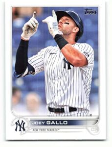 2022 topps #322 joey gallo nm-mt yankees