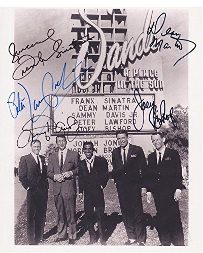 The Rat Pack Autographed 8x10 Signed Photo Reprint Frank Sinatra, Sammy Davis