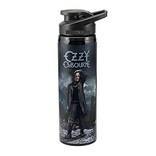 Mad Man Collectible 2011 Vandor Ozzy Osbourne Stainless Steel Water Bottle