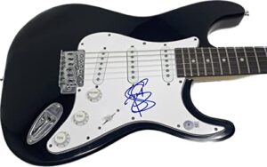 arnel pineda signed autographed electric guitar journey band singer beckett coa