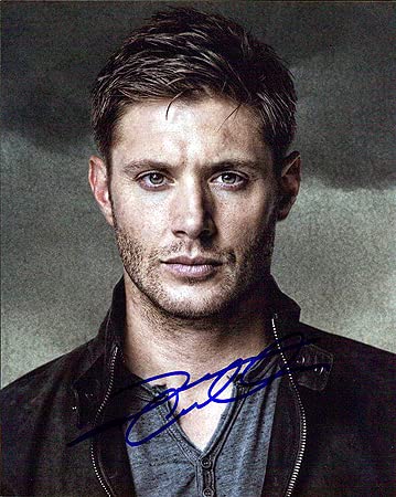 JENSEN ACKLES (Supernatural) 8x10 Photo Signed In-Person