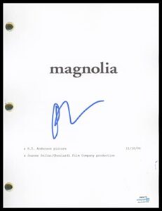 paul thomas anderson”magnolia” autograph signed complete script screenplay acoa