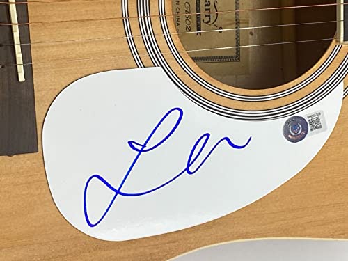 Lionel Richie Signed Autograph Full Size Acoustic Guitar Commodores Beckett COA